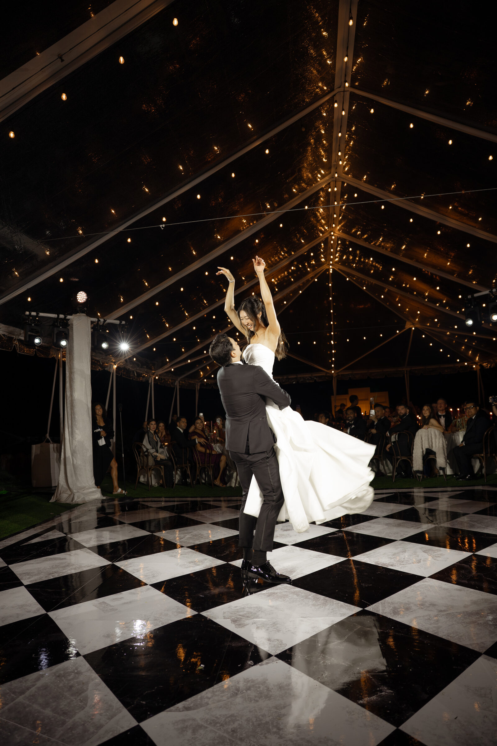 First dance, Casa Lago, Beverly Hills