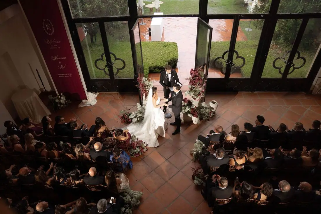 Shannon and Ed's wedding, Casa Lago, Beverly Hills